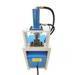 Hydraulic Square Round Pipe Hole Punching Pipe Arc Cutting Machine 220V