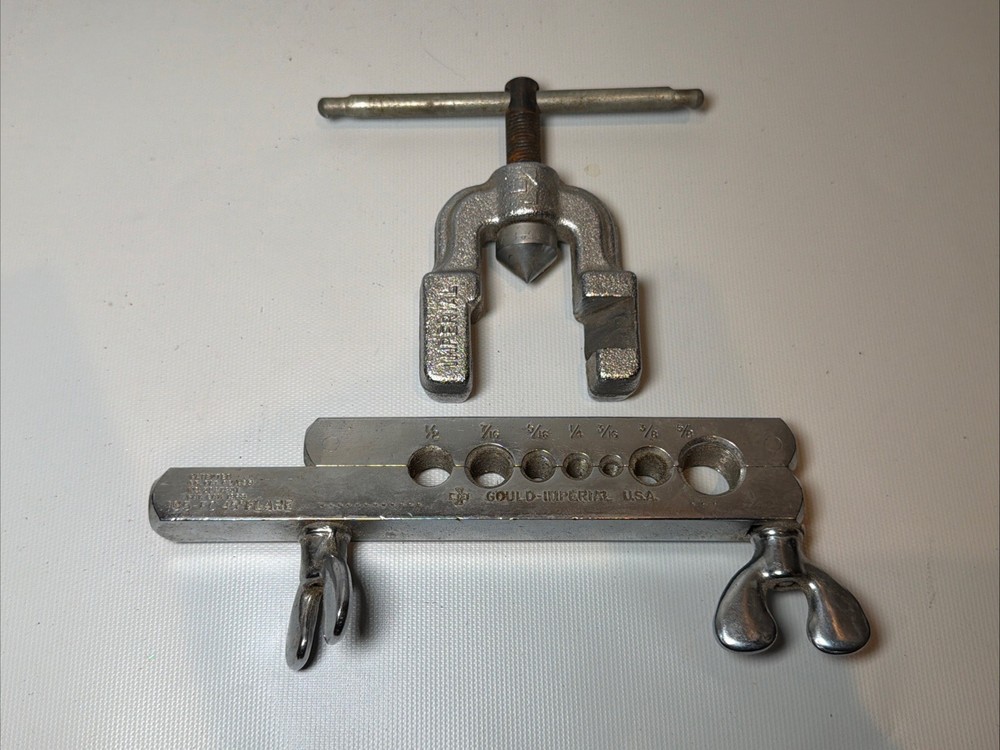 195-FC Imperial Eastman 45 Degree Flaring Tool Kit USA VTG
