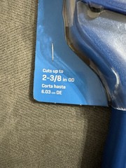 Kobalt 2-3/8&rdquo; PVC Pipe Cutter 2146974 Quick Change Blade New Sealed