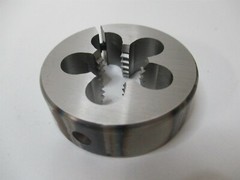 OSG (46239) M18x2.50 50mm x 5/8&Prime; Thick HSS RH Round Adjustable Die