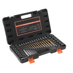 Uimoso 65-Piece Screw and Bolt Extractor Set with Drill Bits for Easy Removal