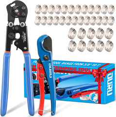 2 in 1 Pex Crimping Tool Cinch and Remove Combo Function Pex Pipe Crimp Tool Fro