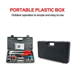 Manual PEX-A Expansion Tool Kit 3/8&rdquo; 1/2&rdquo; 5/8&rdquo; 3/4&rdquo; 1&rdquo; for Plumbing Tubing