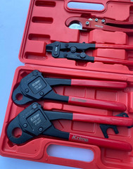 iCrimp IWS-1807CN PEX Crimping Tool Kit with PEX Crimpers PEX Tubing Cutter