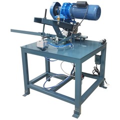 Square/Round Tube Angle Iron Pneumatic Pipe Cutting Machine 220V Single-phase