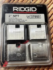 Ridgid 37850 12-R 2&Prime; NPT Alloy Right Hand Pipe Threading Dies