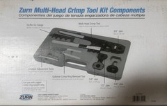 NEW! ZURN Multi-Head PEX Crimp Tool Kit with Carrying Case 52DD87