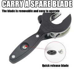 Tube-Specific Lightweight Ergonomic Anti-Slip High-Precision Ratchet Tube Cutter
