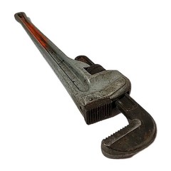 RIDGID 824 24&Prime; Aluminum Straight Pipe Wrench 24 Inch Heavy Duty Ridge Tool Co