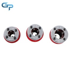 3/8&Prime; To 2&Prime; Dies Set 7 Size BSPT Pipe Threader W/ Handle Pipe Threader Threading