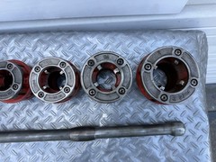 RIDGID 12R 1/2&Prime; &ndash; 2&Prime; Pipe Threading Threader 6 Die Set L@@K #6