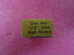 Ridgid 38090 1/2&Prime; NPT High Speed Pipe Dies Cast Iron 0R, 00R, 12-R, 11-R, 111-R