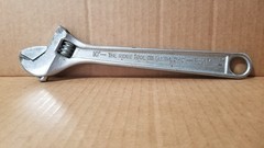 RIDGID #710 10&Prime; Forged Steel Adjustable Wrench Made in USA Working VGC