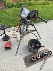 RIDGID 15682 Pipe Threading Machine