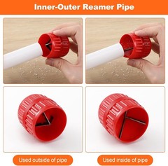 Professional Depth Gauge & Pipe Deburring Tool &ndash; Essential for Perfect Plumbing