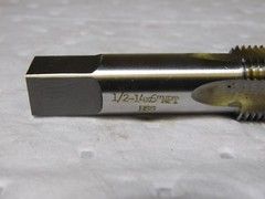 Interstate Extension Pipe Tap 1/2-14 NPT 4Fl HSS Plug Chamfer 6 OAL 04676052