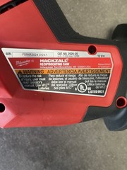 Milwaukee 2471-20 Copper Cutter, 3453-20 1/4&rdquo; Impact & 2520-20 Hackzall w/ Blade