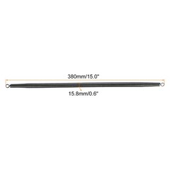 Spring Tube Bender Steel 380 mm/15.0 Inch Long 16.5 mm 0.65 Inch PVC Pipe