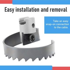 63025 T-209 2&Prime; Spiral Cutter for Ridgid K-50 Sectional Machine K-400 K-3800 Drum