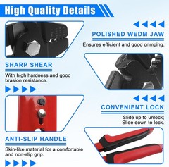 Fishing Crimping Tool Kit Wire Crimping Tool Stainless Steel Fishing Crimping Pl