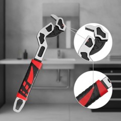 Self-Locking Wrench Non-Slip Multifunction Wrench One-Handed for Mechanics
