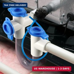 3 Pcs Condensate Trap Flexible Drain Brush, 16 Inch AC Drain Line Cleaning Brush