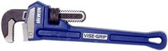 IRWIN VISE-GRIP Pipe Wrench,Cast Iron,SAE,3-Inch Jaw,24-Inch Length(274104),Blue