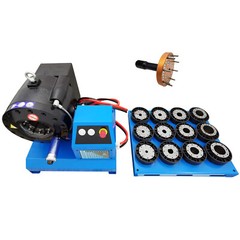 Vehicle Hose Crimper Portable Hydraulic Hose Crimping Tool 13 Set Dies 12V 2.5KW