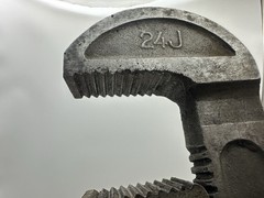 Vintage Proto 824 Large 24&rdquo; Pipe Wrench Heavy Duty Made in USA Good Shape