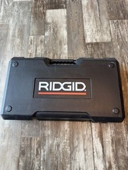 RIGID 12R Exposed Ratchet Pipe Threader Set W/9 Dies & Case / FREE SHIPPING