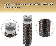 91037 Cable Repair Coupling 3/8-Inch IW For RIDGID Drain Cleaning Cable