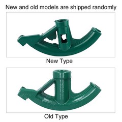 Pipe Bender, 1-inch Cast Iron Manual EMT Portable 1&Prime;, Green