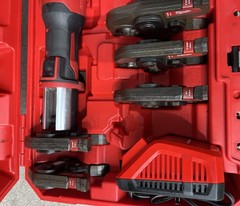 Milwaukee 2922-22 M18 Press Tool/2x 5.0 BATTS/FAST CHARGER INCL/SHIP FAST!!
