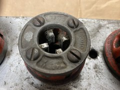 Ridgid 00-R Ratchet Pipe Threader Die Set 1/8&rdquo; &ndash; 1&rdquo; 6 Dies Handle & Die Holder
