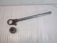 RIDGID Ratchet Pipe Threader 00-R Manual 1/2&Prime; NPT Die AS IS