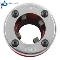 W/Dies, 1-1/4&Prime; &1&Prime; NPT 12-R RH Manual Threading/Pipe & Bolt Die Head Complete