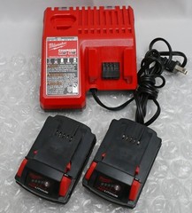 Milwaukee 2674-20 M18 Short Throw Press Tool Kit-3 Crimp Jaws, 2-Batteries
