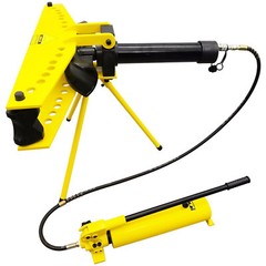 Manual Hydraulic Round Pipe Bender Machine Tripod Split Type with Separable Pump