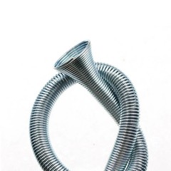 5pcs &asymp;21cm Spring Bending Tube Pipe Bender 1/4&Prime; 5/16&Prime; 3/8&Prime; 1/2&Prime; 5/8&Prime; Silver Set