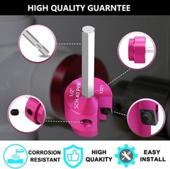 Aluminum 1/2-Inch PVC Pipe Reamer with Hex Shaft &ndash; Perfect for Schedule 40 Pipes