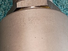 Elliott 1.510&Prime; Mechanical Joining Tool B-7773H-00-1.510 For Ductile Tubular Join
