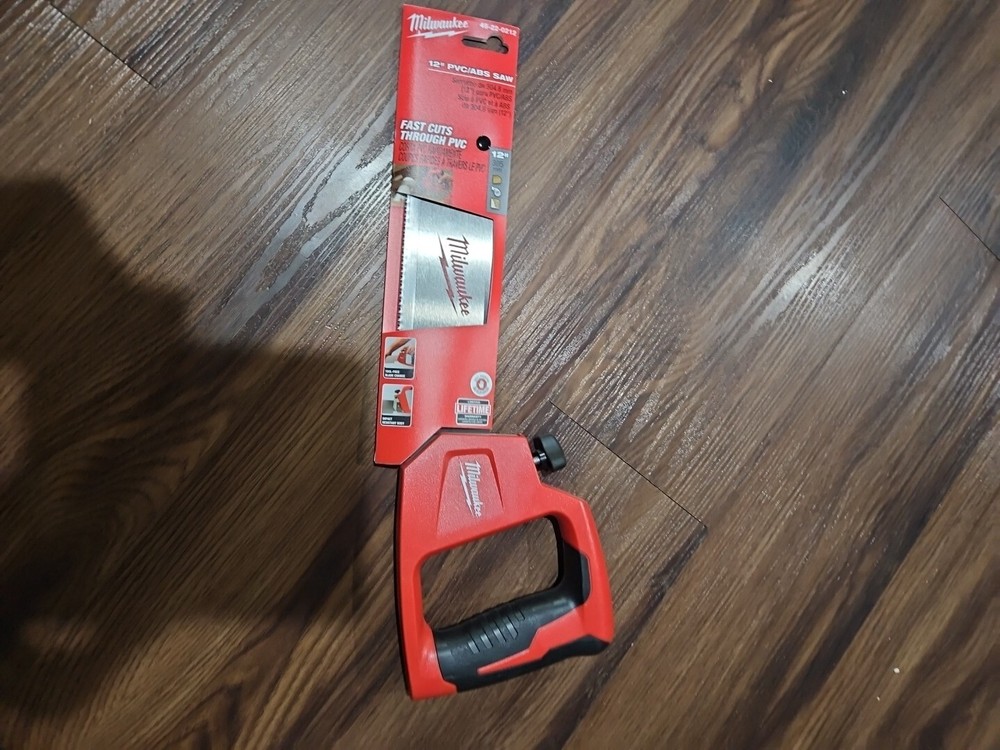 Milwaukee 48-22-0212 12&Prime; PVC ABS Saw w/Rubber Handle