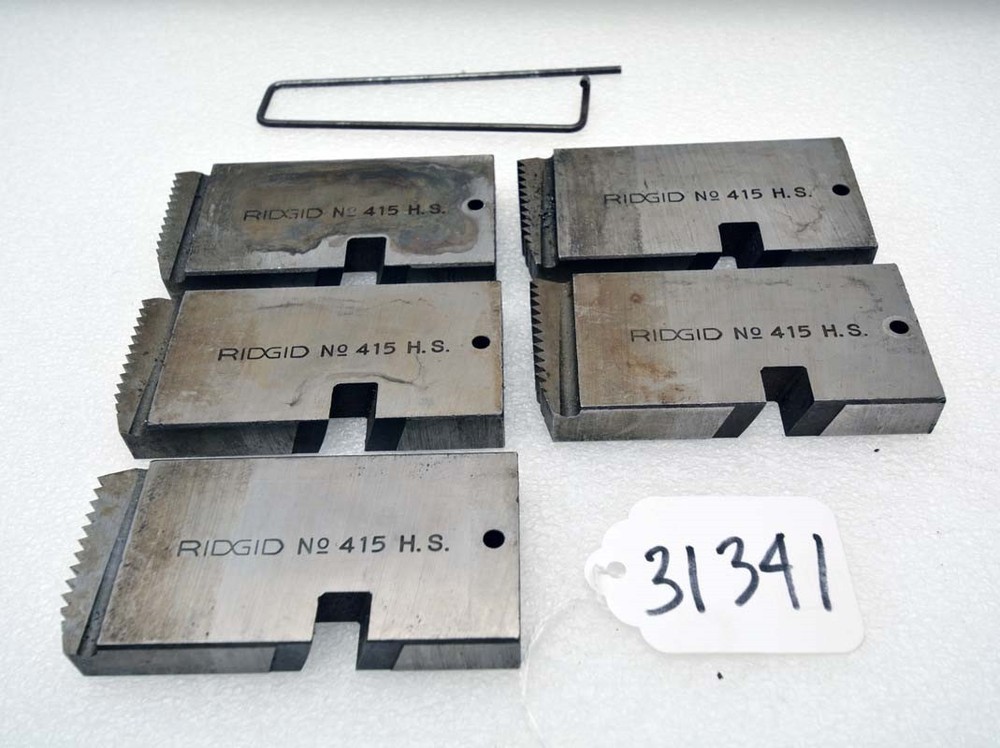 RIDGID DIES No. 415 H.S. 2-1/8 To 3 NPT (Inv.31341)