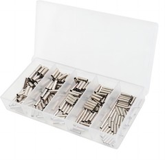 Conskyee Fishing Crimping Tool Fishing Leader Kit for Single Barrel Crimp Sleeve