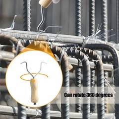 2Pcs Rebar Wire Twister Tie Twister Tool Concrete Metal Wire Twisting Fence Tool