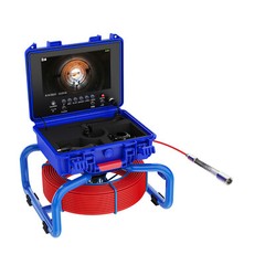 30M Sewer Camera 512hz Pipe Inspection Camera Self-leveling 9&Prime; Meter Counter DVR