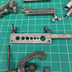 Craftsman Vintage Flaring Tool Set Bending Springs Flaring Bars /blocks Yoke USA