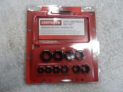 Craftsman 3/8&Prime; Drive Low Profile Damaged Bolt Nut Remover Set USA &ndash; Part # 52166
