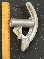 VTG Wagner No. 952 1/2&rdquo; CONDUIT PIPE BENDER MADE IN USA Cast Aluminum w/ Levels