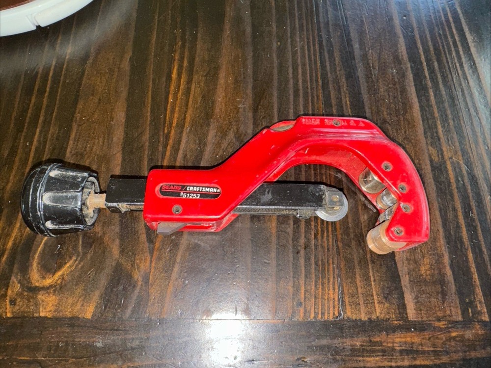 Craftsman Professional Combination Tubing Pipe Cutter Tool 51253 5/8 To 2 5/8